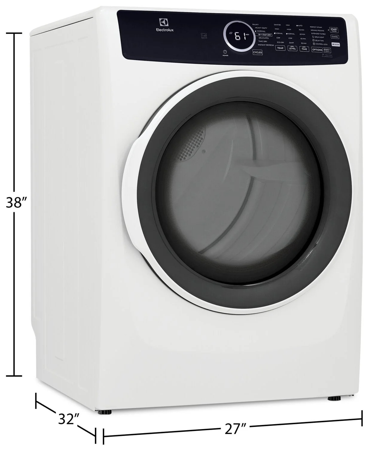 Electrolux 8 Cu. Ft. Gas Dryer - ELFG7437AW - Image 7