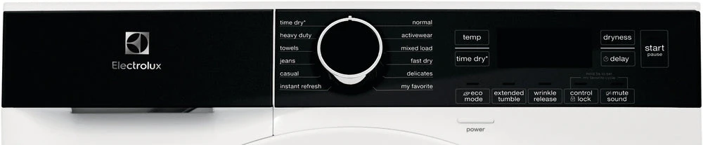 Electrolux White Compact Front-Load Electric Dryer (4.0 cu. Ft.) - ELFE422CAW - Image 4
