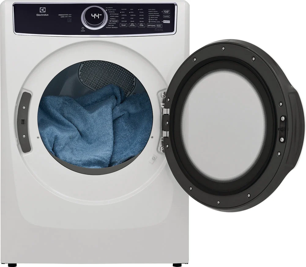 Electrolux White Front Load Electric Steam Dryer (8.0 Cu. Ft.) - ELFE753CAW - Image 3
