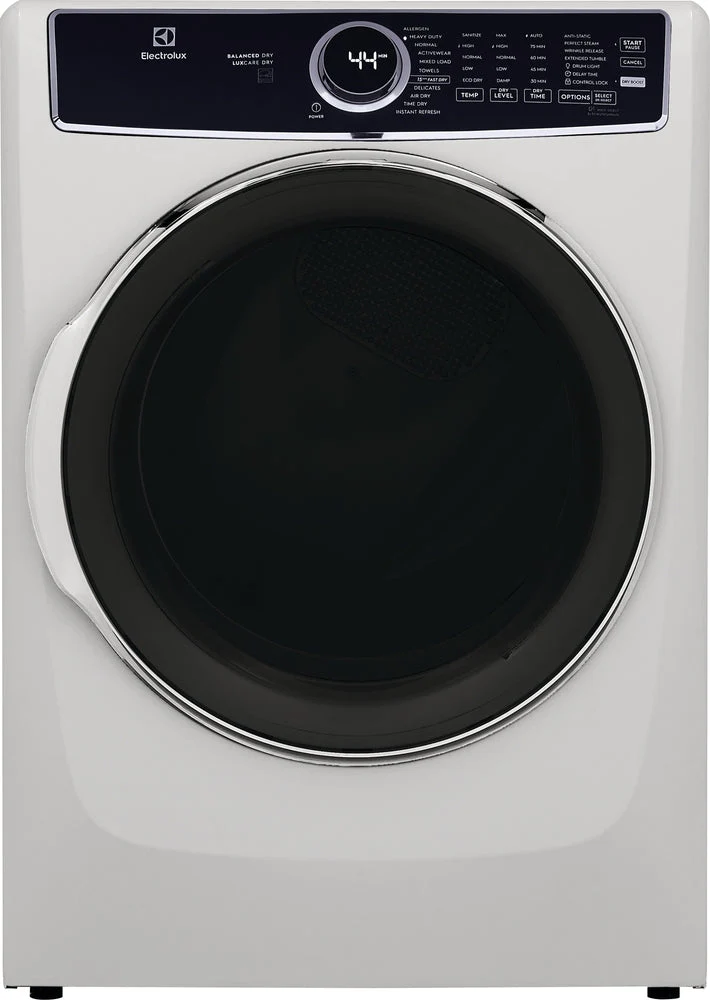 Electrolux White Front Load Electric Steam Dryer (8.0 Cu. Ft.) - ELFE763CAW - Image 3