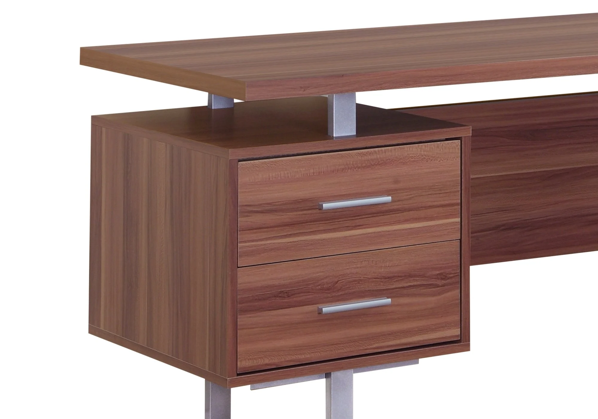 Elley Reversible Desk - Light Walnut - Image 2