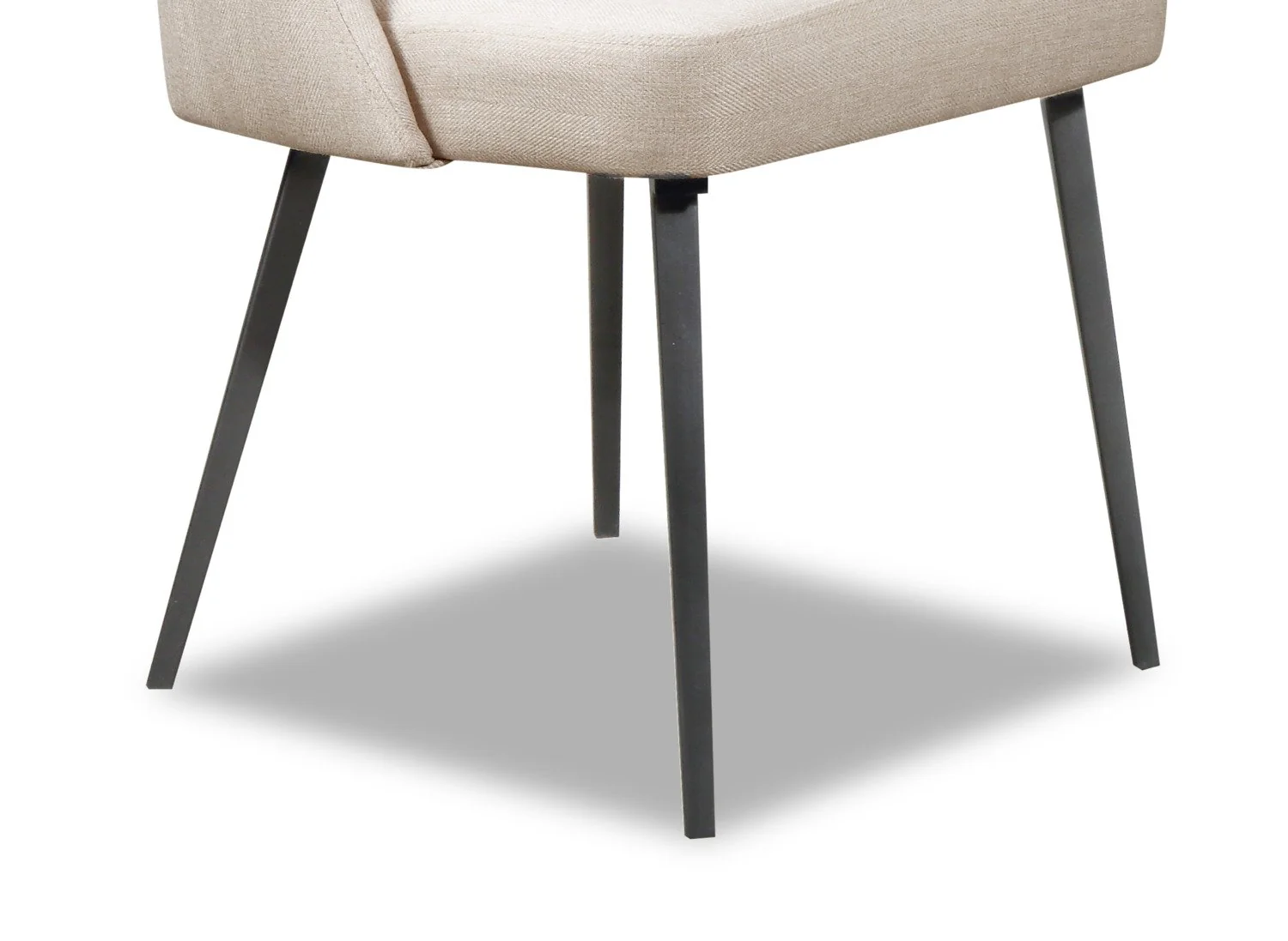 Elman Dining Chair - Taupe - Image 6
