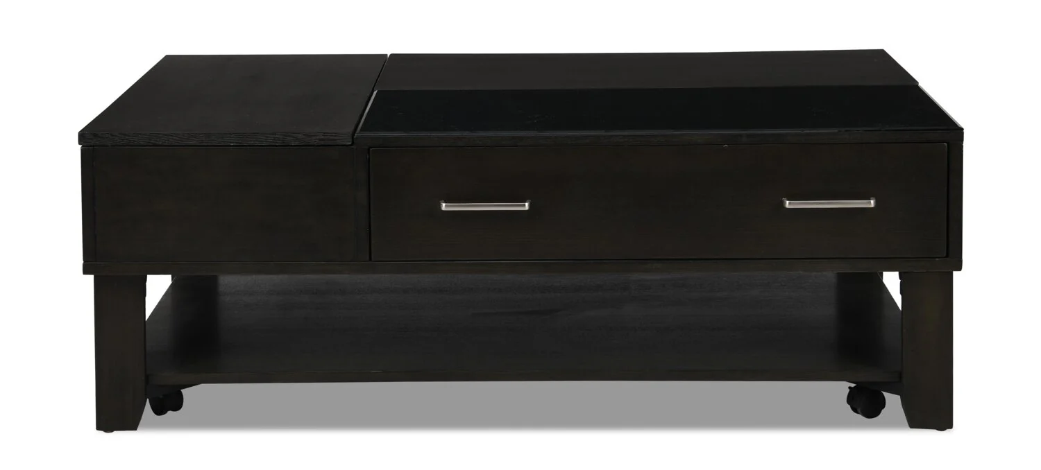 Encinal Coffee Table with Lift Top - Grey - Image 3