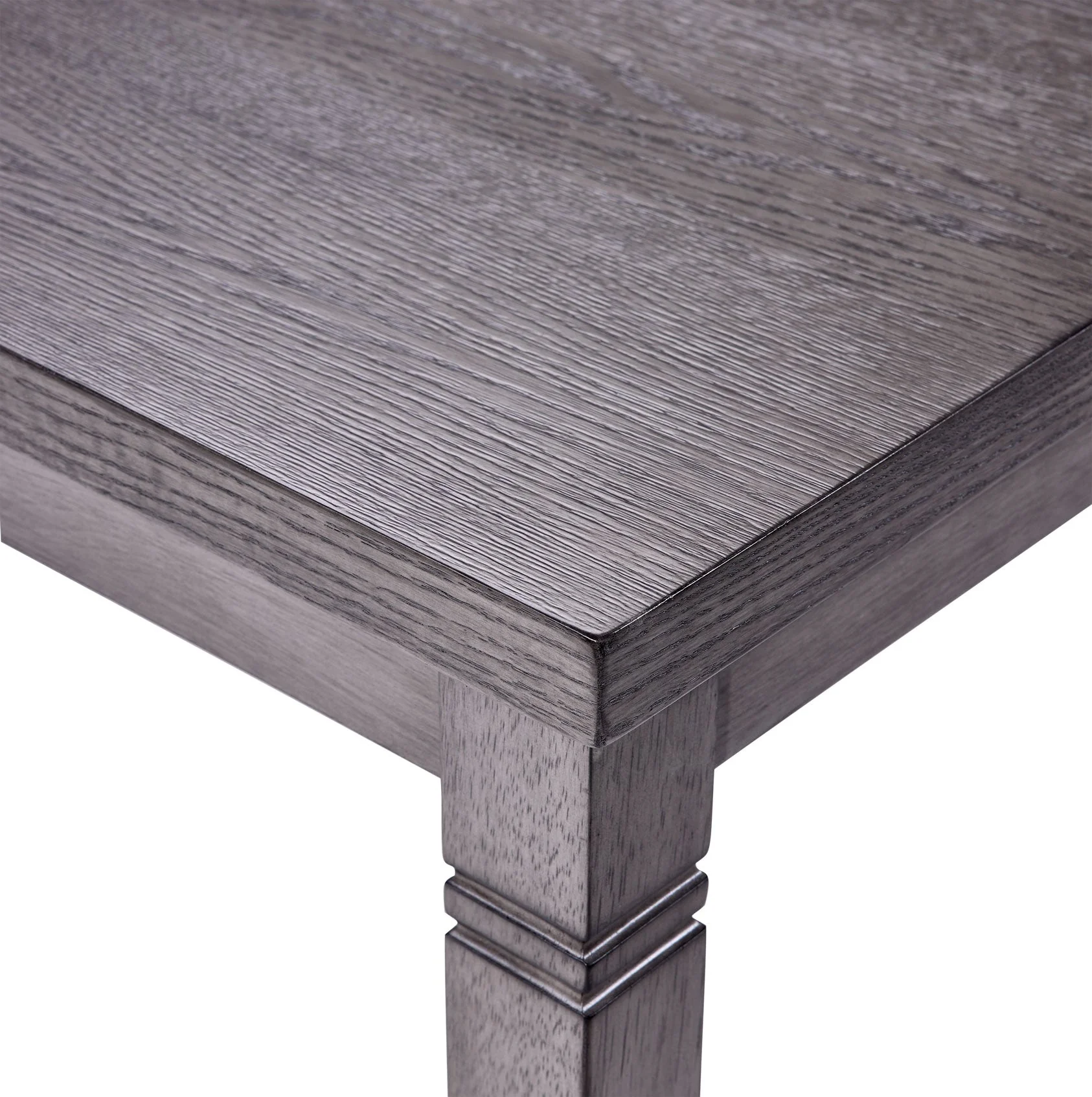 Enzo 7-Piece Dinette Set - Dark Grey - Image 6