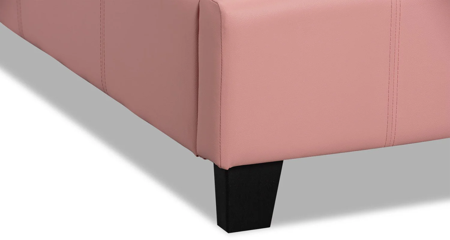 Finley Twin Bed - Pink - Image 7