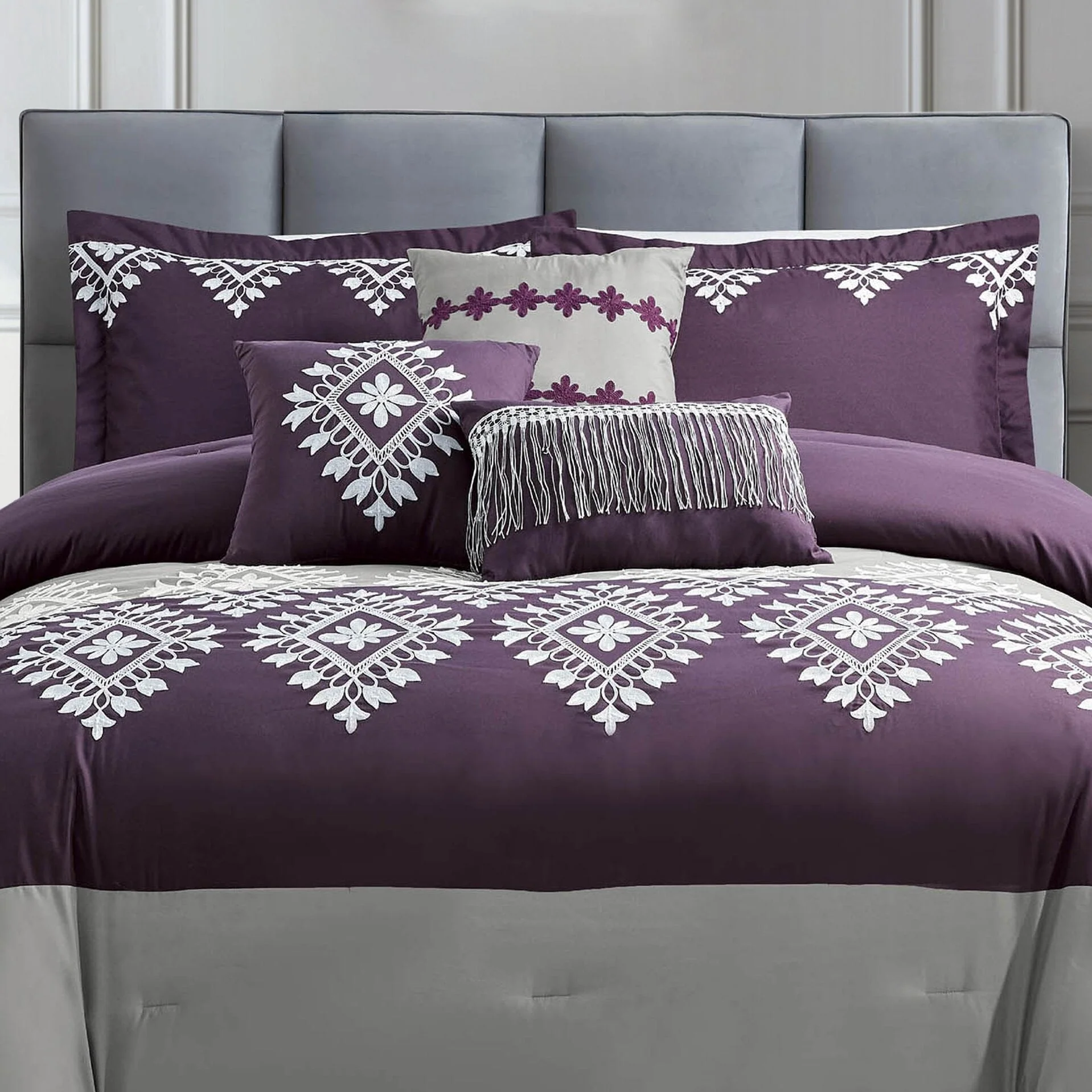 Finn 7-Piece Queen Comforter Set