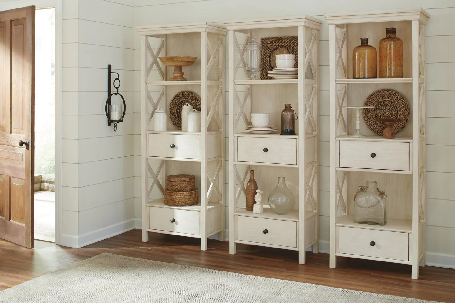 Fitzalan Display Tower - Antique White - Image 5