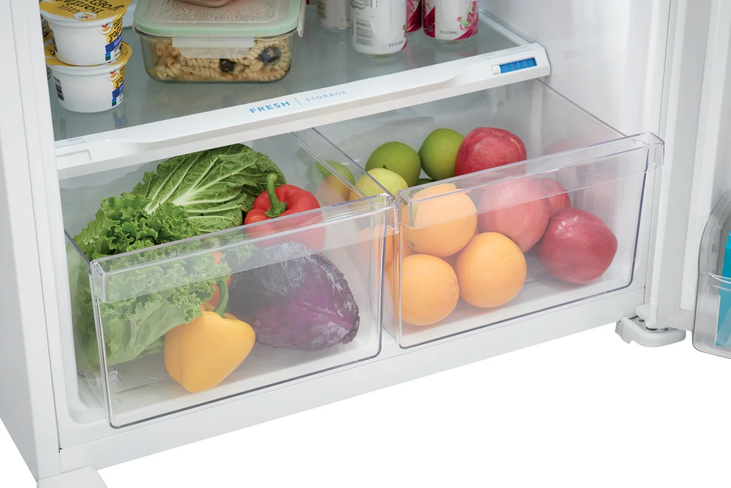 Frigidaire 20 Cu. Ft. Top-Freezer Refrigerator - FFTR2045VW - Image 4