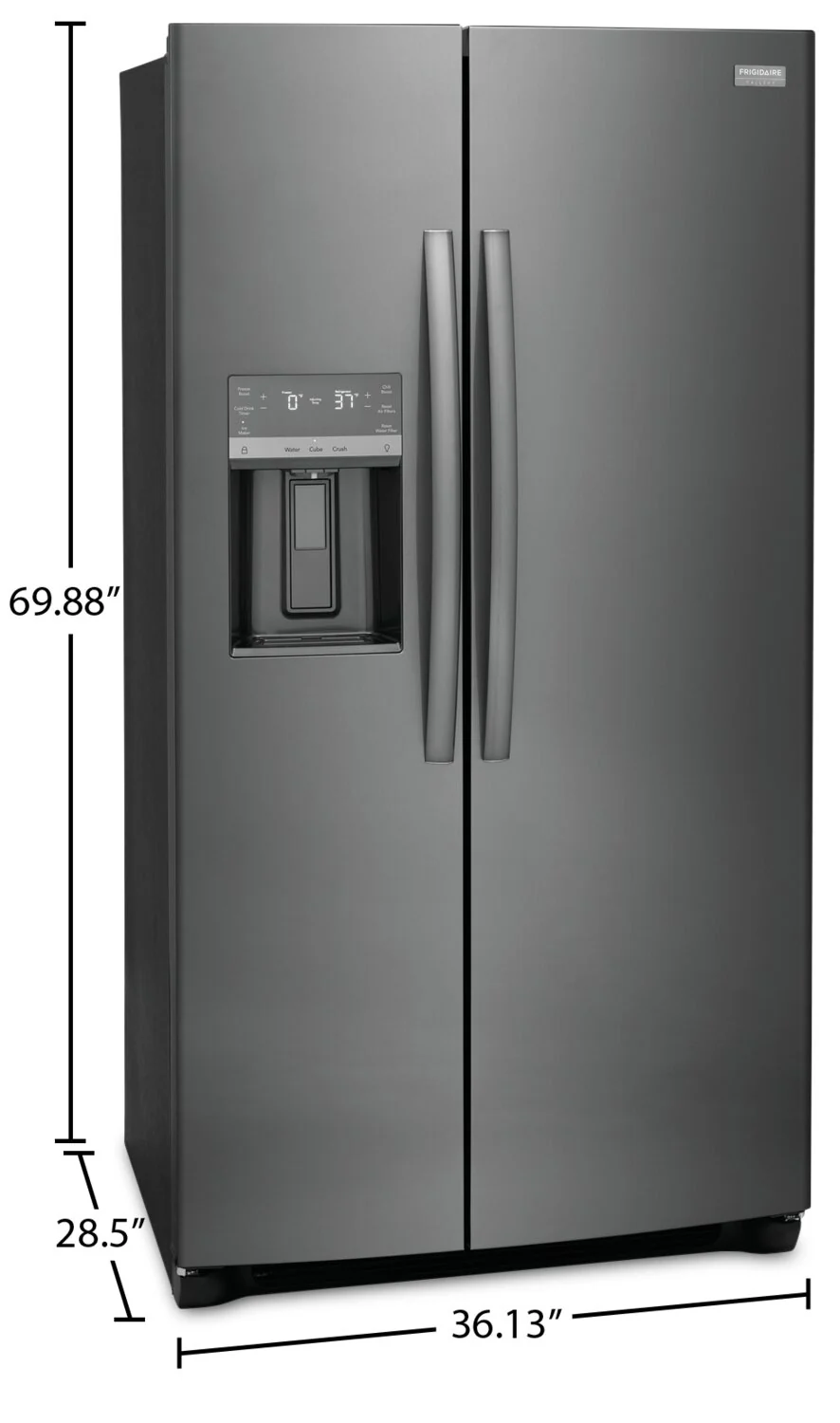 Frigidaire 22.3 Cu. Ft. Counter Depth Side-by-Side Refrigerator - GRSC2352AD - Image 12