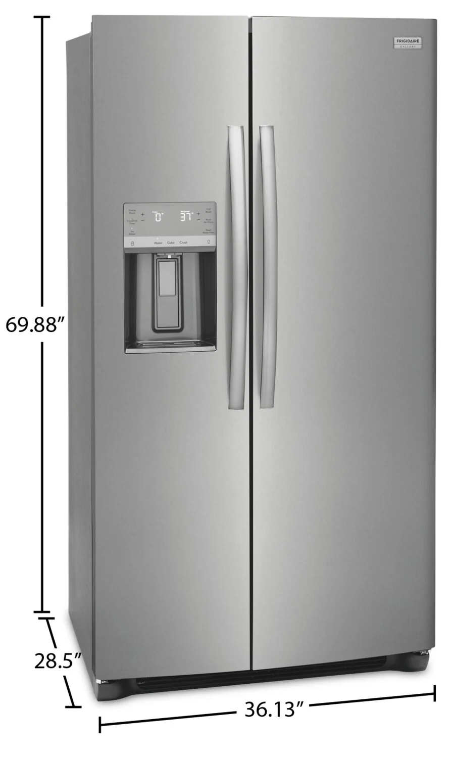 Frigidaire 22.3 Cu. Ft. Counter Depth Side-by-Side Refrigerator - GRSC2352AF - Image 13
