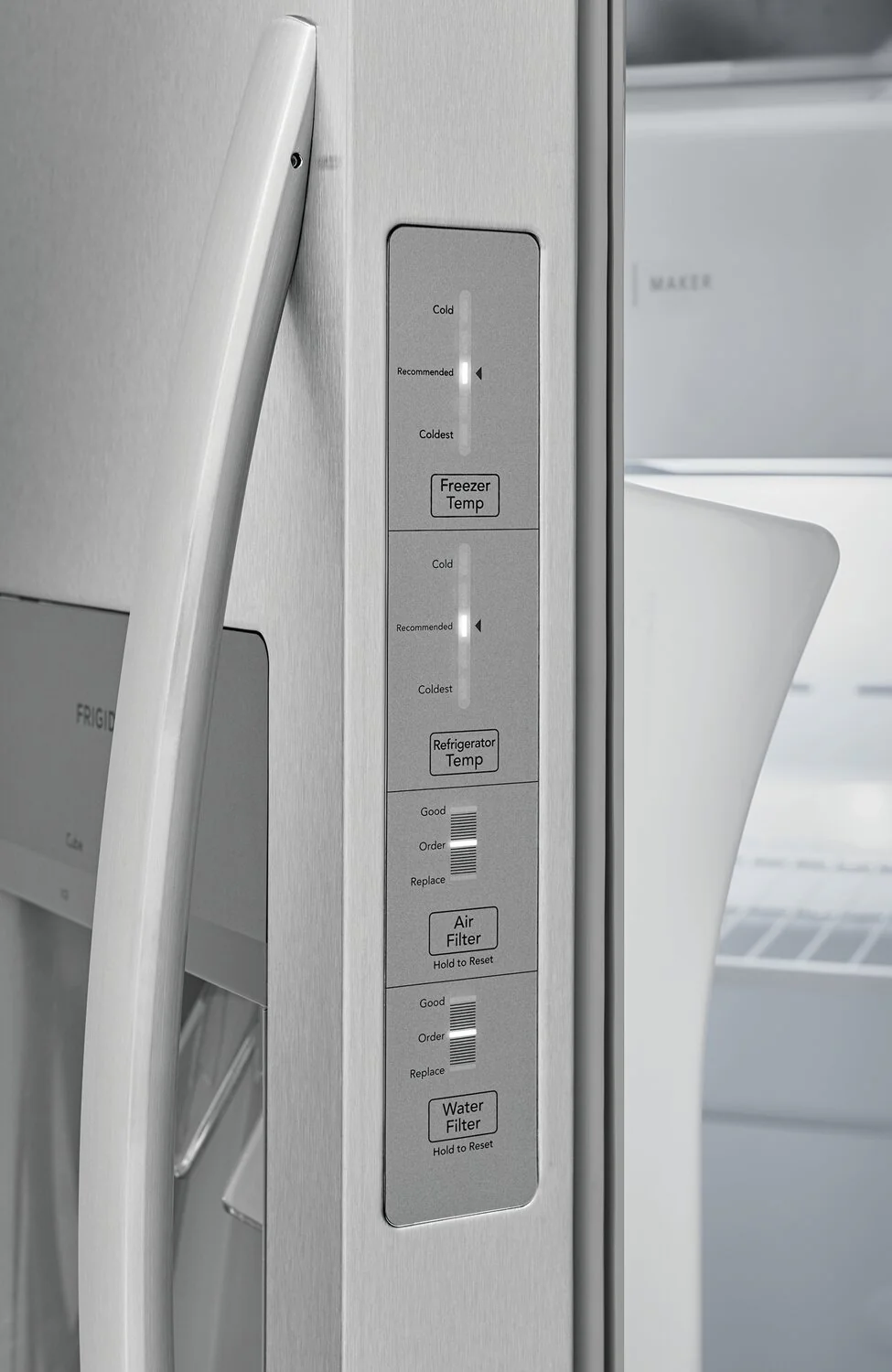 Frigidaire 22.3 Cu. Ft. Side-by-Side Refrigerator - FRSS2323AS - Image 4