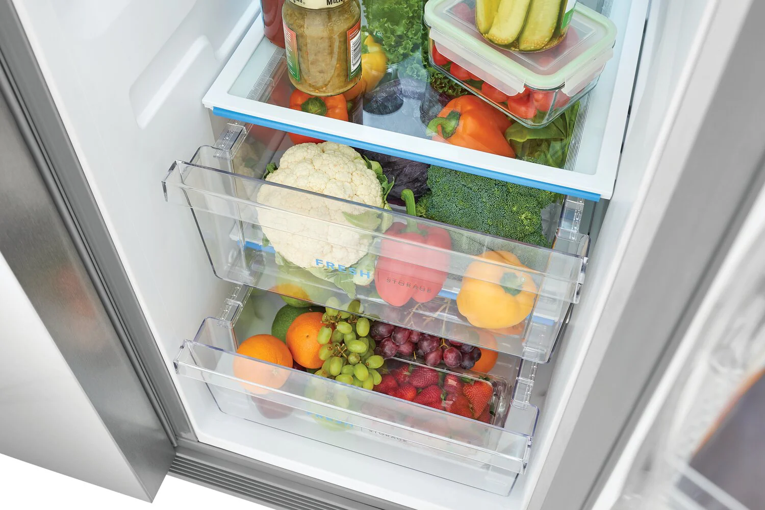 Frigidaire 25.6 Cu. Ft. Side-by-Side Refrigerator - FRSS2623AS - Image 8