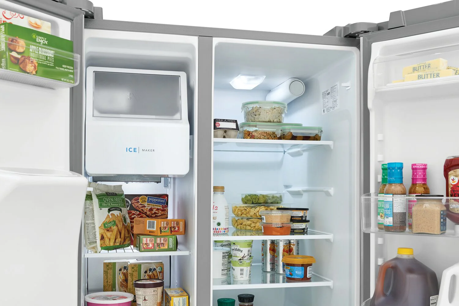 Frigidaire 25.6 Cu. Ft. Side-by-Side Refrigerator - FRSS2623AS - Image 9