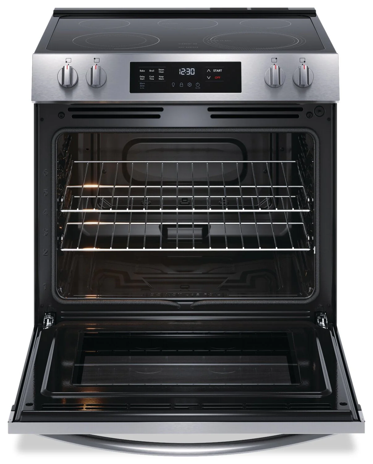 Frigidaire 5.3 Cu. Ft. Front-Control Electric Range - FCFE306CAS - Image 3