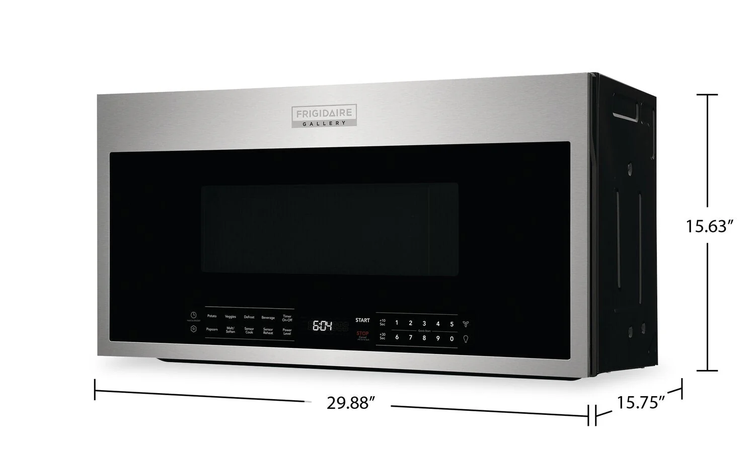 Frigidaire Gallery 1.9 Cu. Ft. Over-the-Range Microwave with Sensor Cook - GMOS1964AF - Image 6