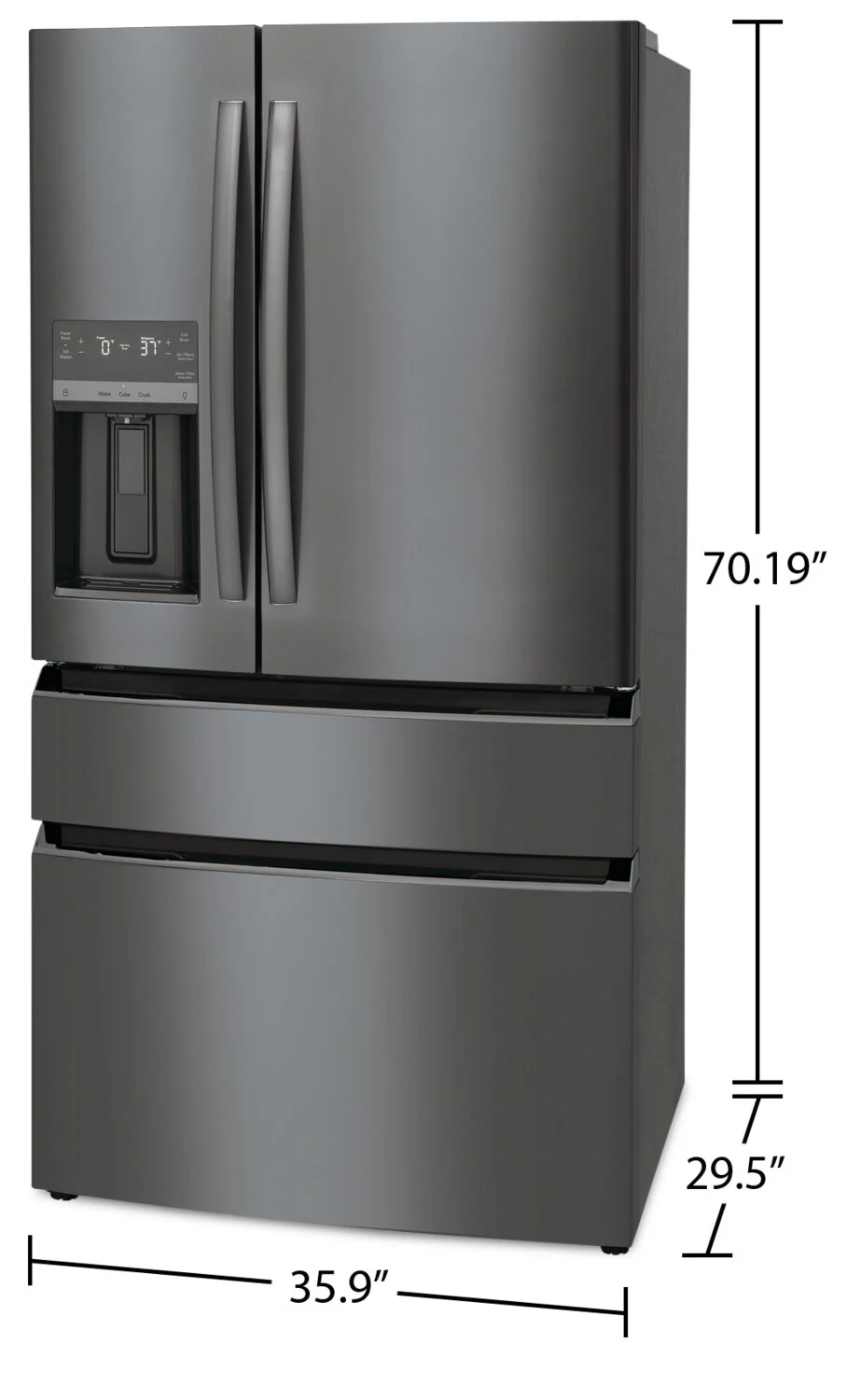 Frigidaire Gallery 21.5 Cu. Ft. 4-Door French-Door Refrigerator - GRMC2273CD - Image 10