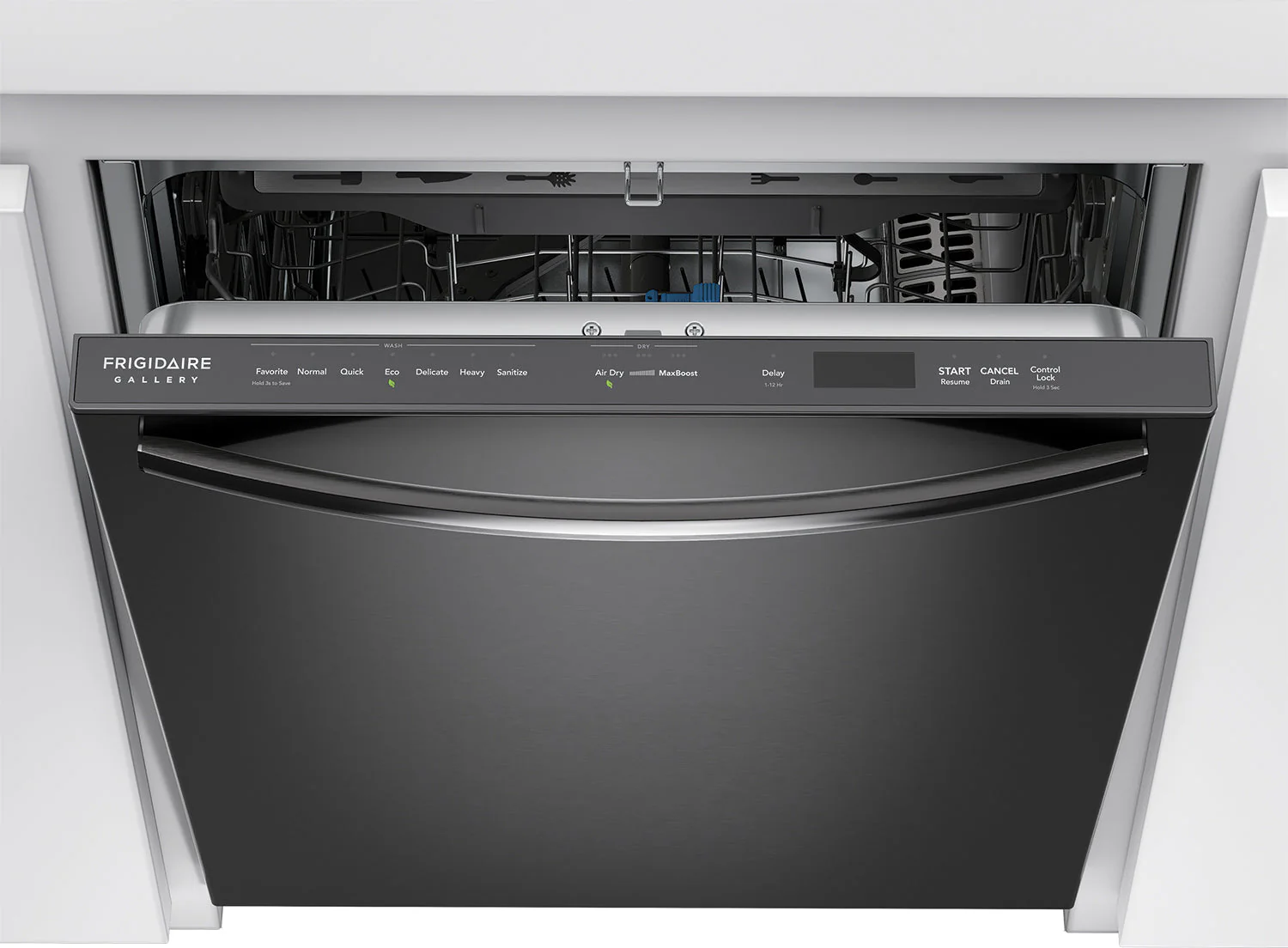 Frigidaire Gallery 24" Smudge-Proof™ Black Stainless Dishwasher with CleanBoost™ (47 dBA) - GDSH4715AD - Image 3