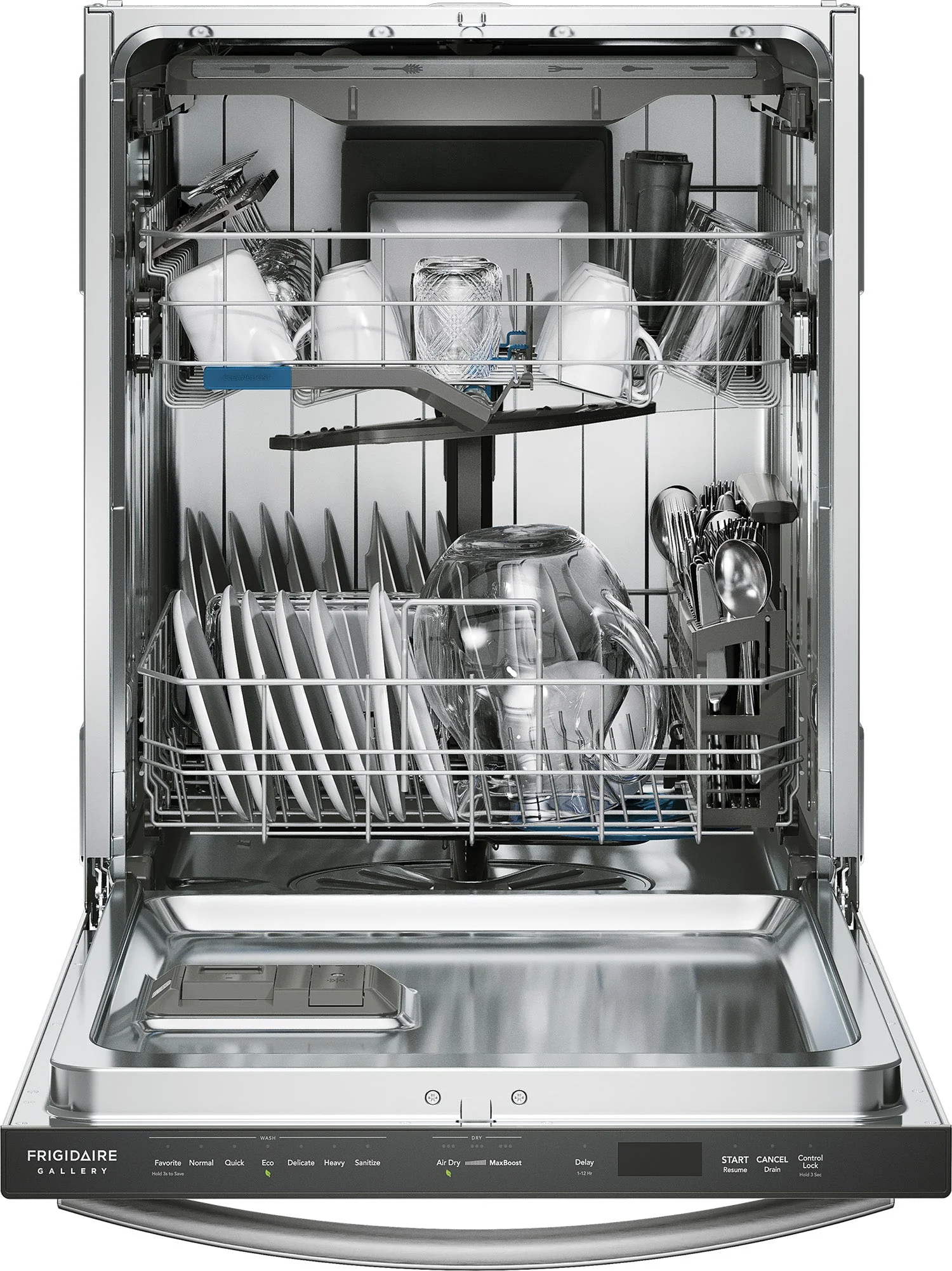 Frigidaire Gallery 24" Smudge-Proof™ Stainless Steel Dishwasher with CleanBoost™ (47 dBA) - GDSH4715AF - Image 4