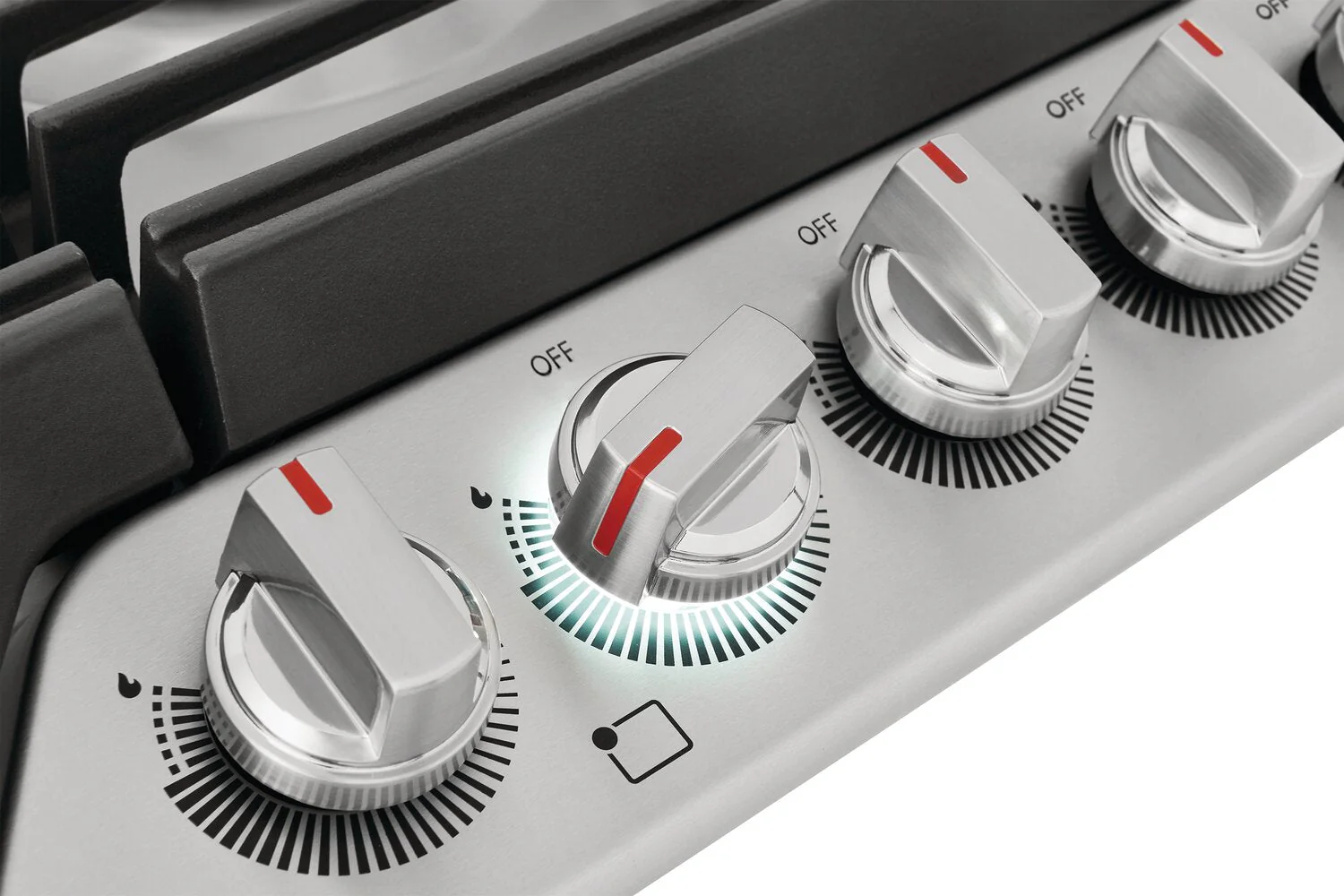 Frigidaire Gallery 30" Five-Burner Gas Cooktop - GCCG3048AS - Image 5