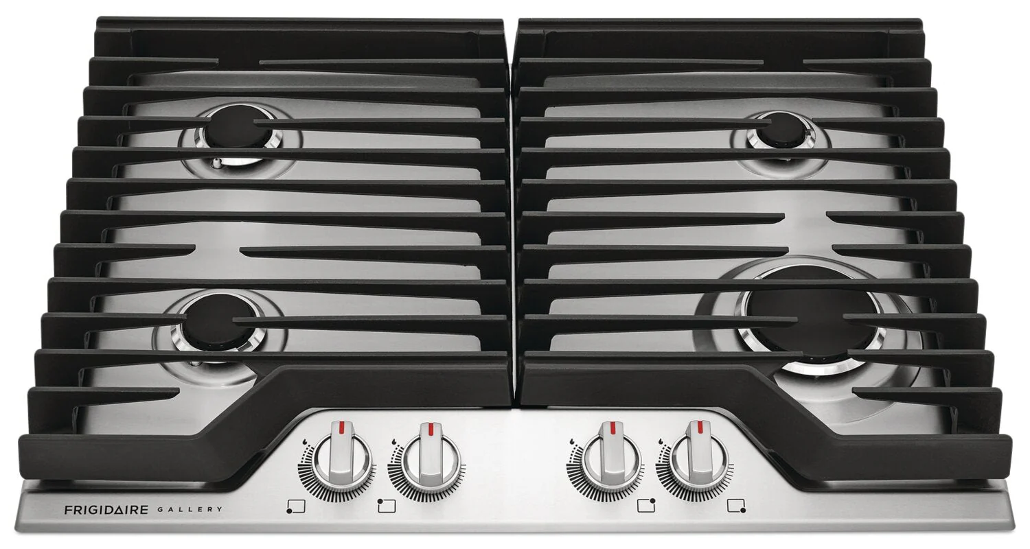 Frigidaire Gallery 30" Four Burner Gas Cooktop - GCCG3046AS - Image 2