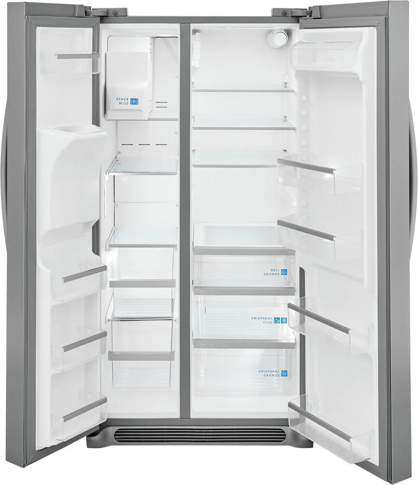 Frigidaire Gallery Smudge-Proof® Stainless Steel Side by Side Refrigerator (25.6 Cu. Ft.) - GRSS2652AF - Image 3