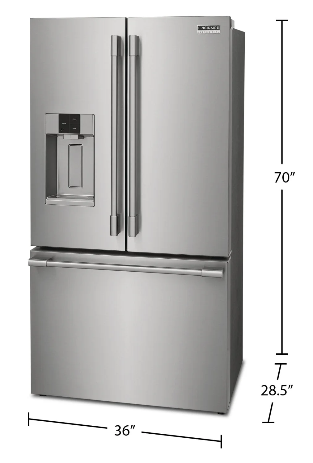 Frigidaire Professional 22.6 Cu. Ft. French-Door Counter-Depth Refrigerator - PRFC2383AF - Image 10
