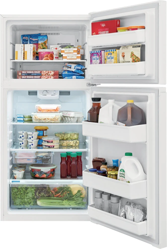 Frigidaire White Top-Freezer Refrigerator (13.9 Cu. Ft.) - FFHT1425VW - Image 3