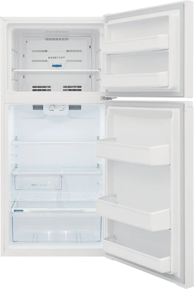 Frigidaire White Top-Freezer Refrigerator (13.9 Cu. Ft.) - FFHT1425VW - Image 4