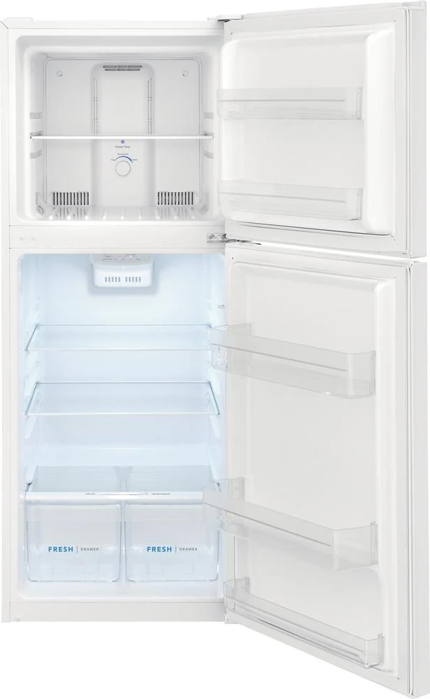 Frigidaire White Top Mount Refrigerator (11.6 Cu. Ft.) - FFET1222UW - Image 3