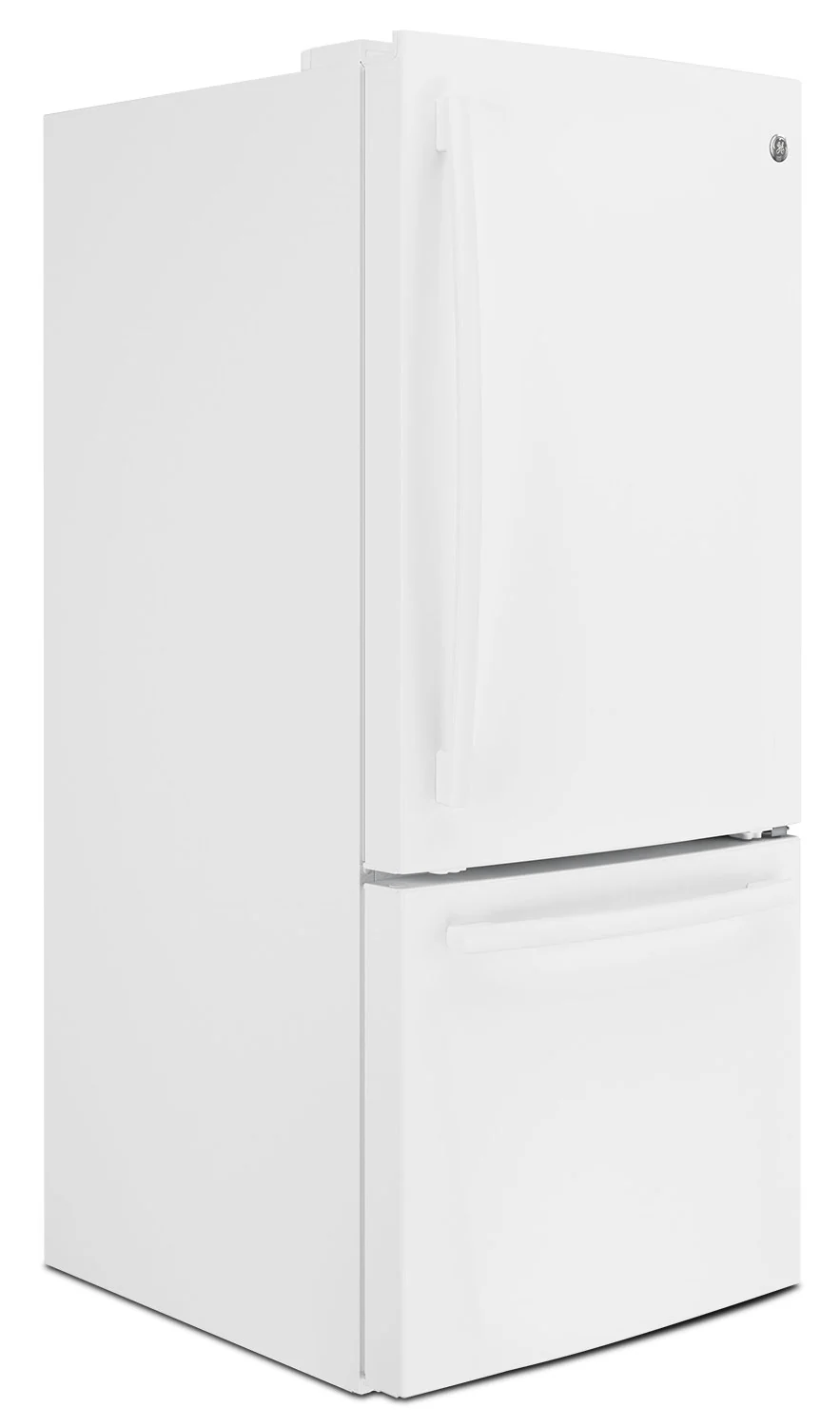GE 20.9 Cu. Ft. Bottom-Freezer Refrigerator - GDE21DGKWW - Image 2