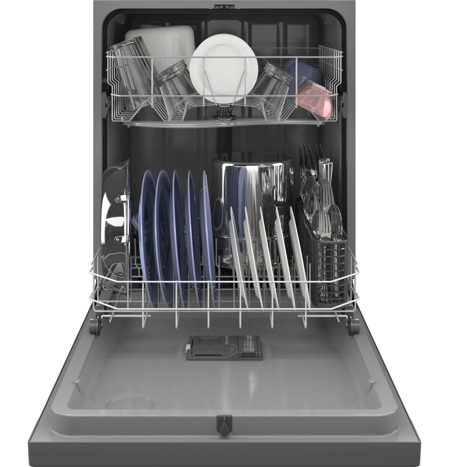 GE 24" Built-In Dishwasher with Front Controls - GDF510PSRSS - Image 5