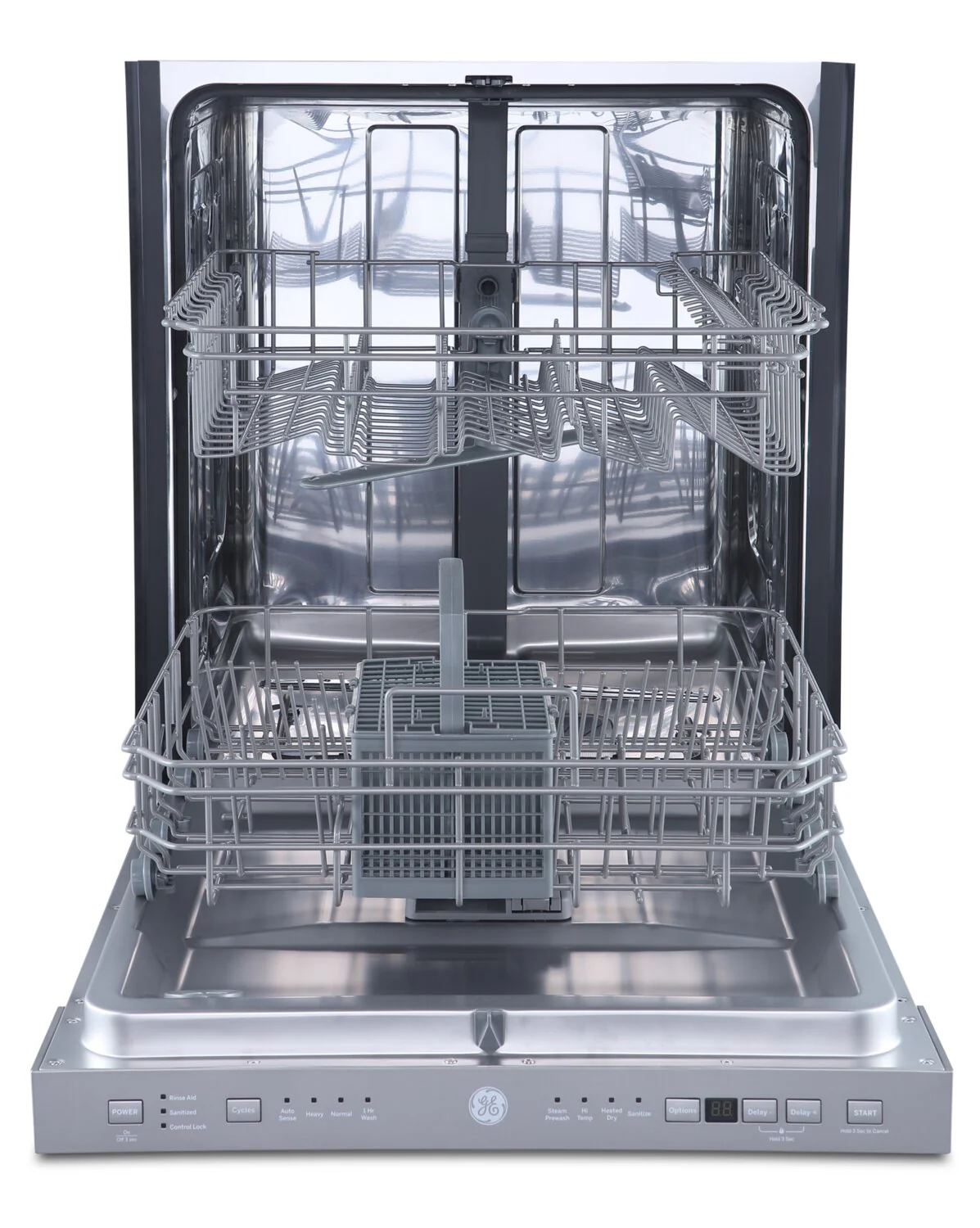 GE 24" Built-In Top Control Dishwasher with Stainless Steel Tub - GBP534SSPSS - Image 2