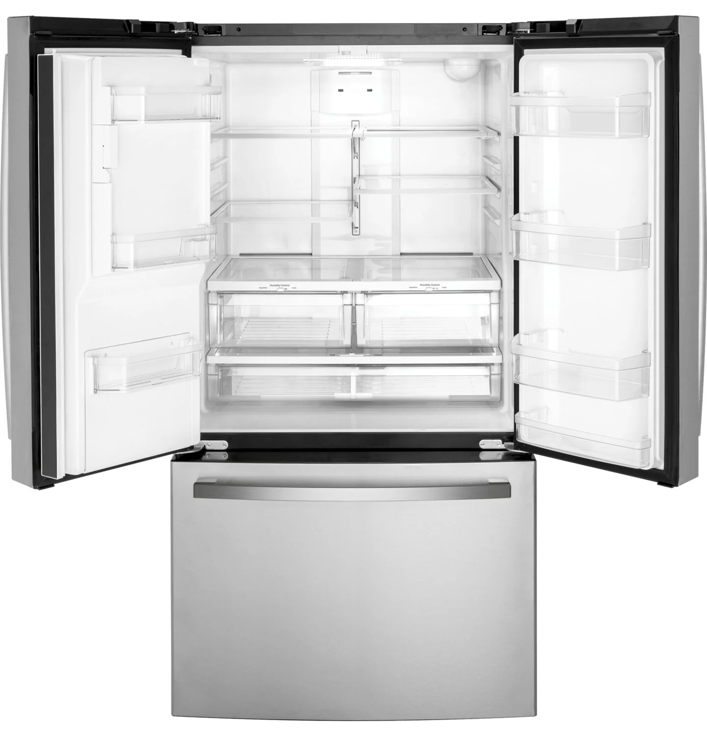 GE 25.6 Cu. Ft. French-Door Refrigerator with External Water Dispenser - GFE26JYMFS - Image 3