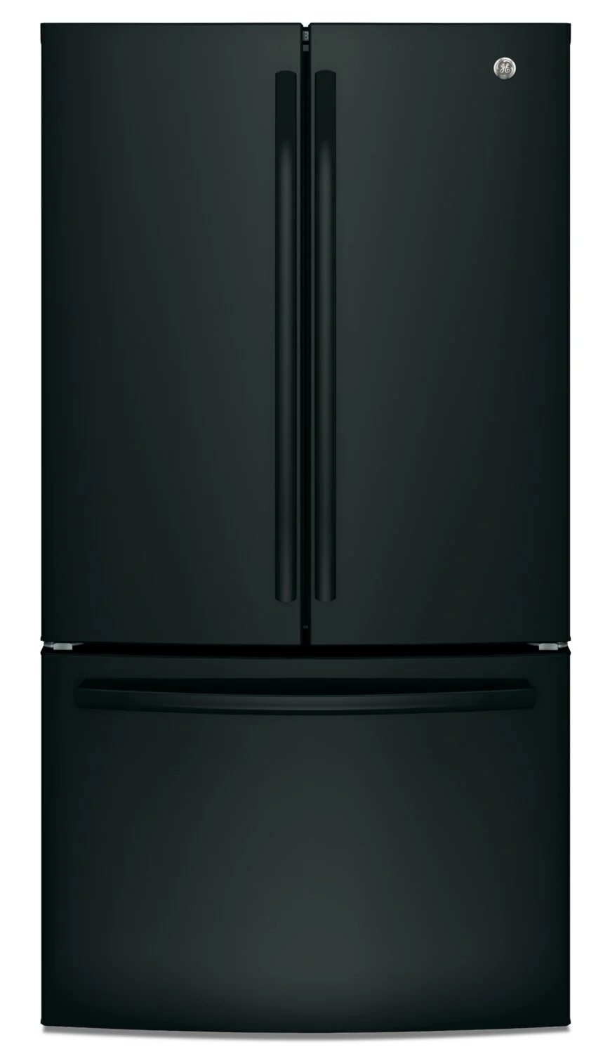 GE 27 Cu. Ft. French-Door Refrigerator with Internal Water Dispenser - GNE27JGMBB