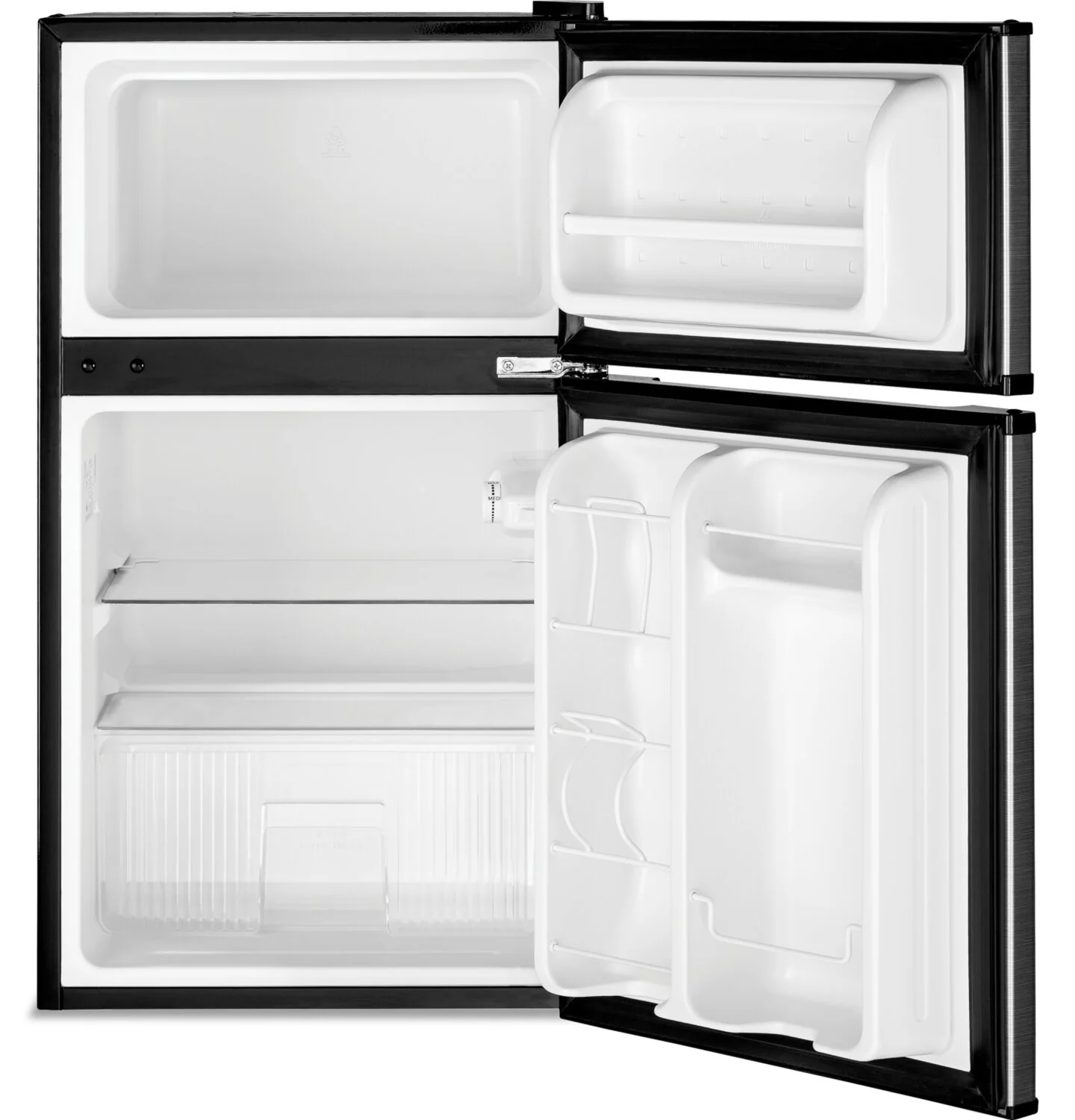 GE 3.1 Cu. Ft. Double-Door Compact Refrigerator - GDE03GLKLB - Image 2
