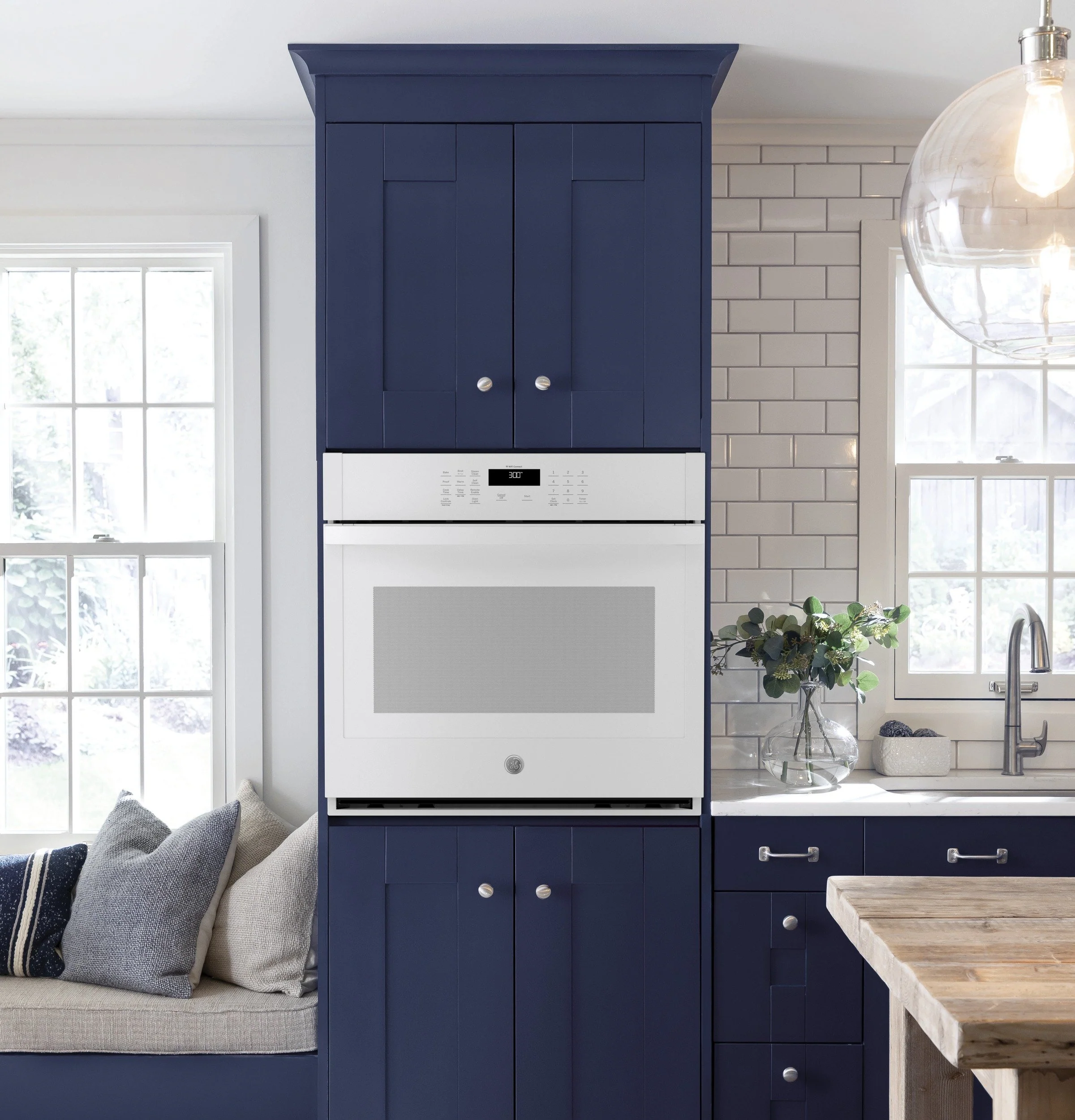 GE 30" 5.0 Cu. Ft. Smart Built-In Single Wall Oven - JTS3000DNWW - Image 4