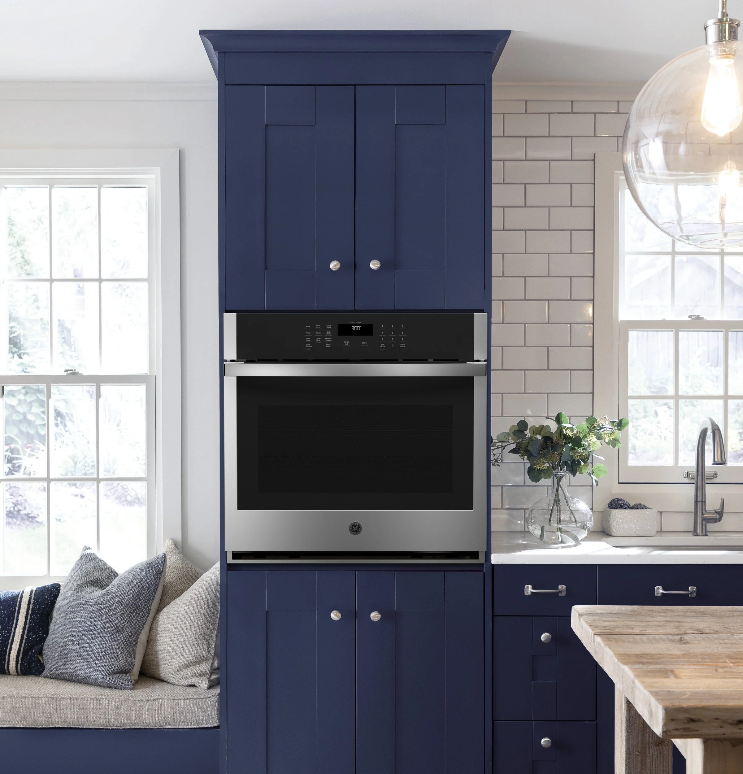 GE 30" 5.0 Cu. Ft. Smart Built-In Single Wall Oven - JTS3000SNSS - Image 2