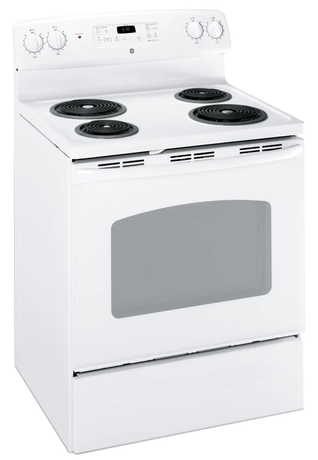 GE  5.0 Cu. Ft. Electric Freestanding Range - JCBP240DMWW - Image 2