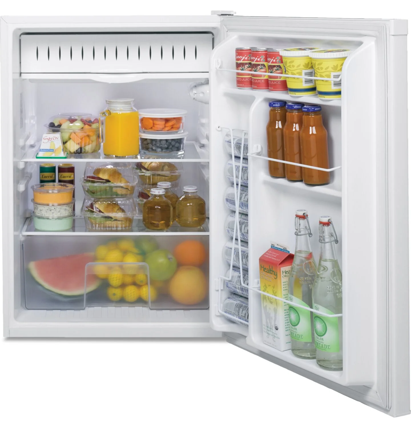 GE 5.6 Cu. Ft. Compact Refrigerator with Can Rack - GCE06GGHWW - Image 3