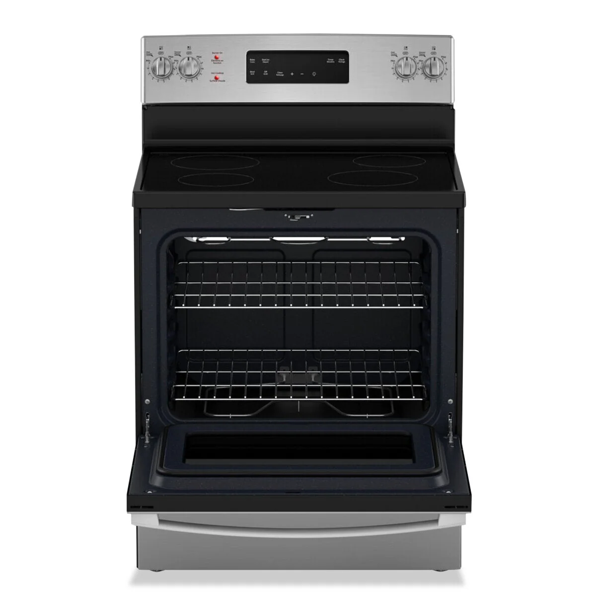 GE 5 Cu. Ft. Freestanding Electric Range with Self-Clean - JCB630SVSS - Image 2