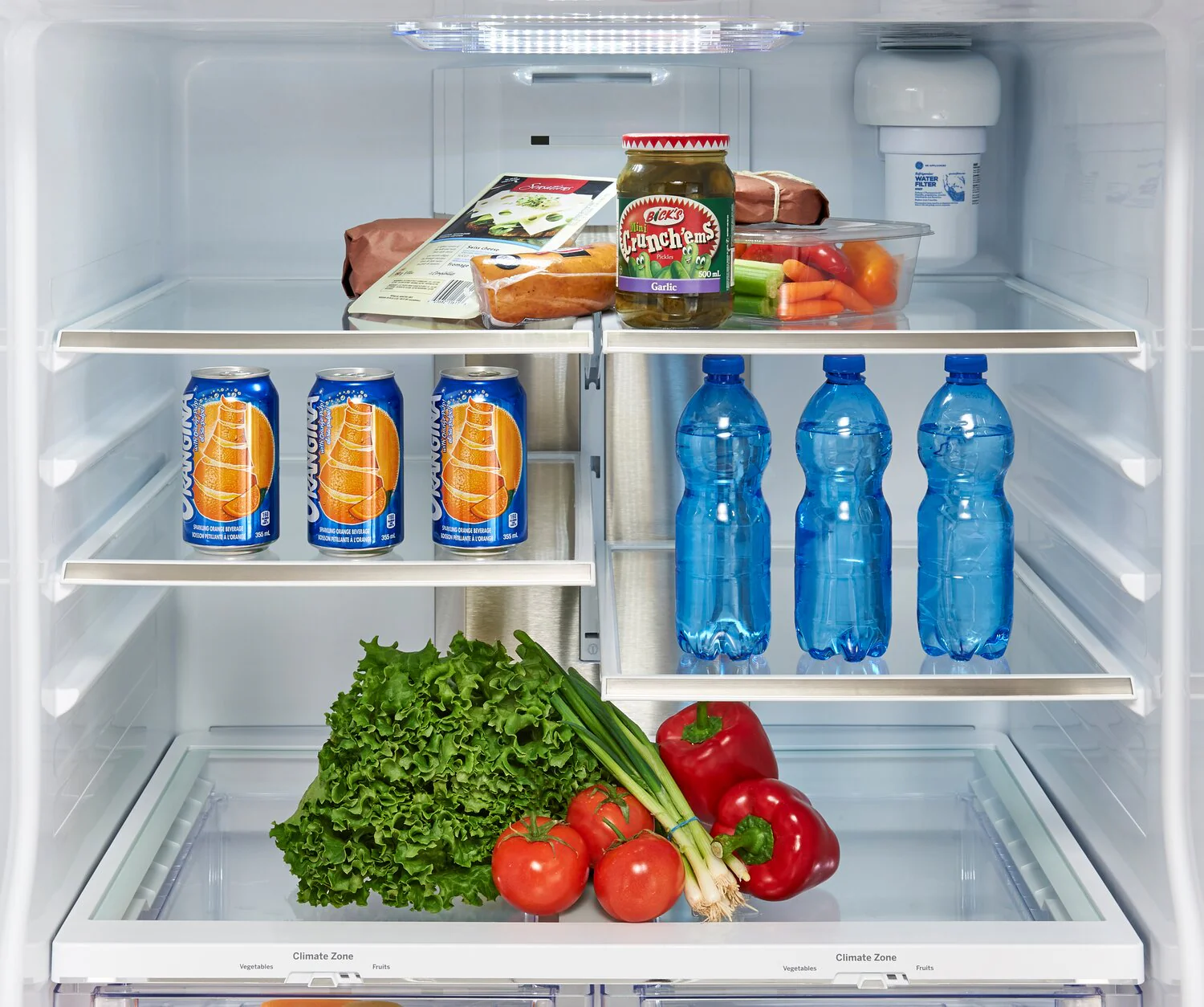 GE Profile 20.8 Cu. Ft. French-Door Refrigerator - PNE21NGLKWW - Image 4