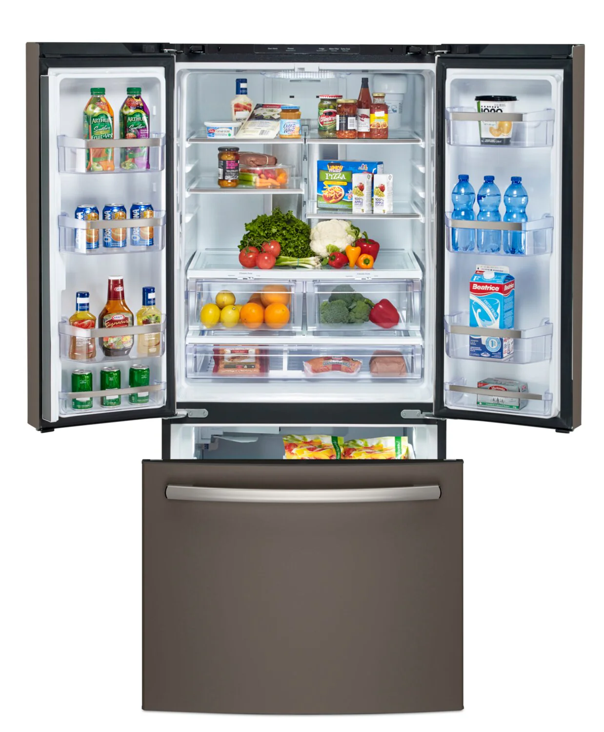 GE Profile 20.8 Cu. Ft. French-Door Refrigerator - PNE21NMLKES - Image 4