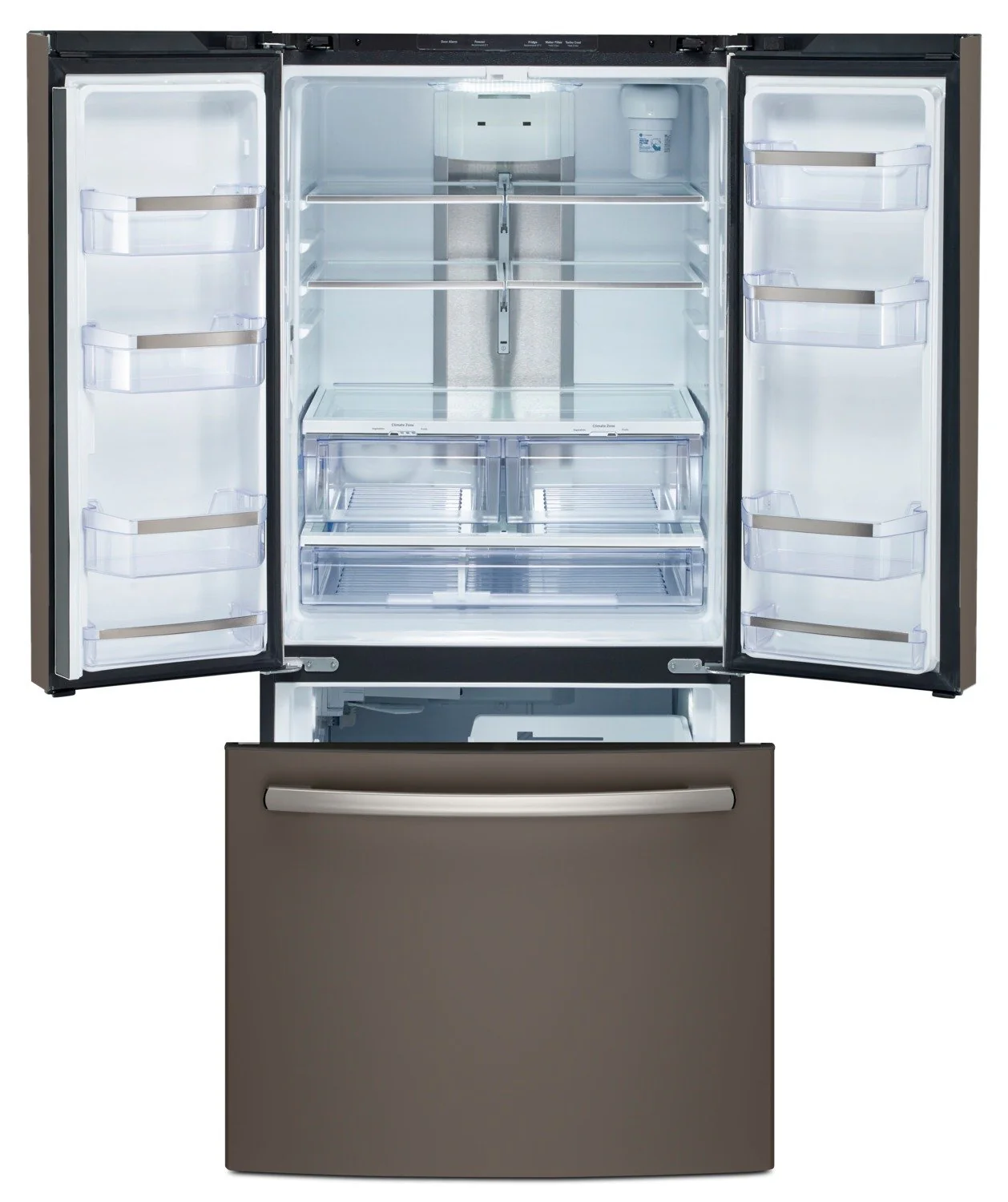 GE Profile 24.5 Cu. Ft. French-Door Refrigerator with Space-saving Icemaker - PNE25NMLKES - Image 2