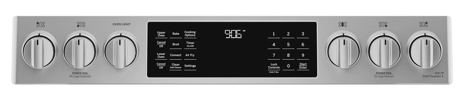 GE Profile 6.7 Cu. Ft. Double Oven Gas Range - PCGS960YPFS - Image 3