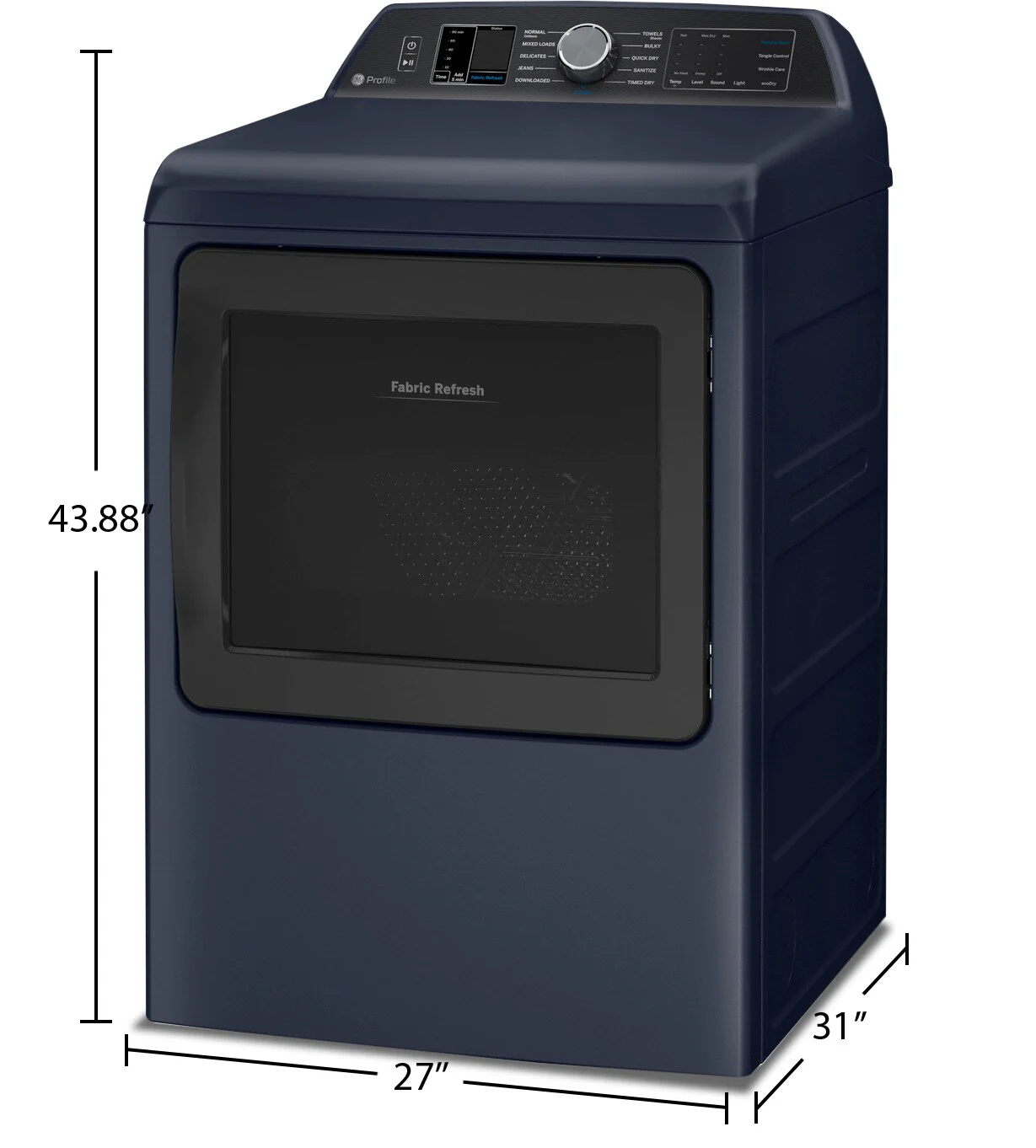 GE Profile 7.3 Cu. Ft. Smart Electric Dryer - PTD90EBMTRS - Image 5