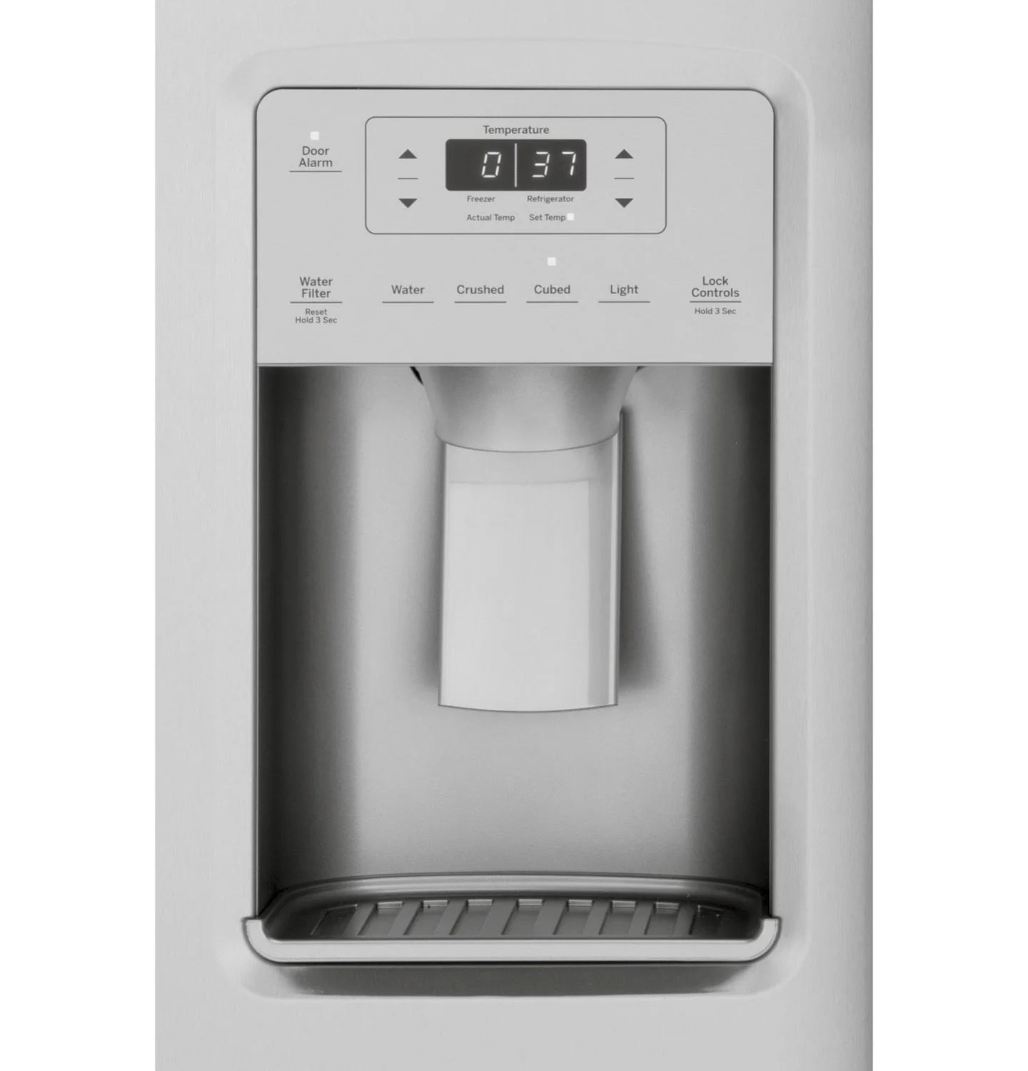 GE Stainless Steel Side-By-Side Refrigerator (25.1 Cu.Ft) - GSS25IYNFS - Image 5