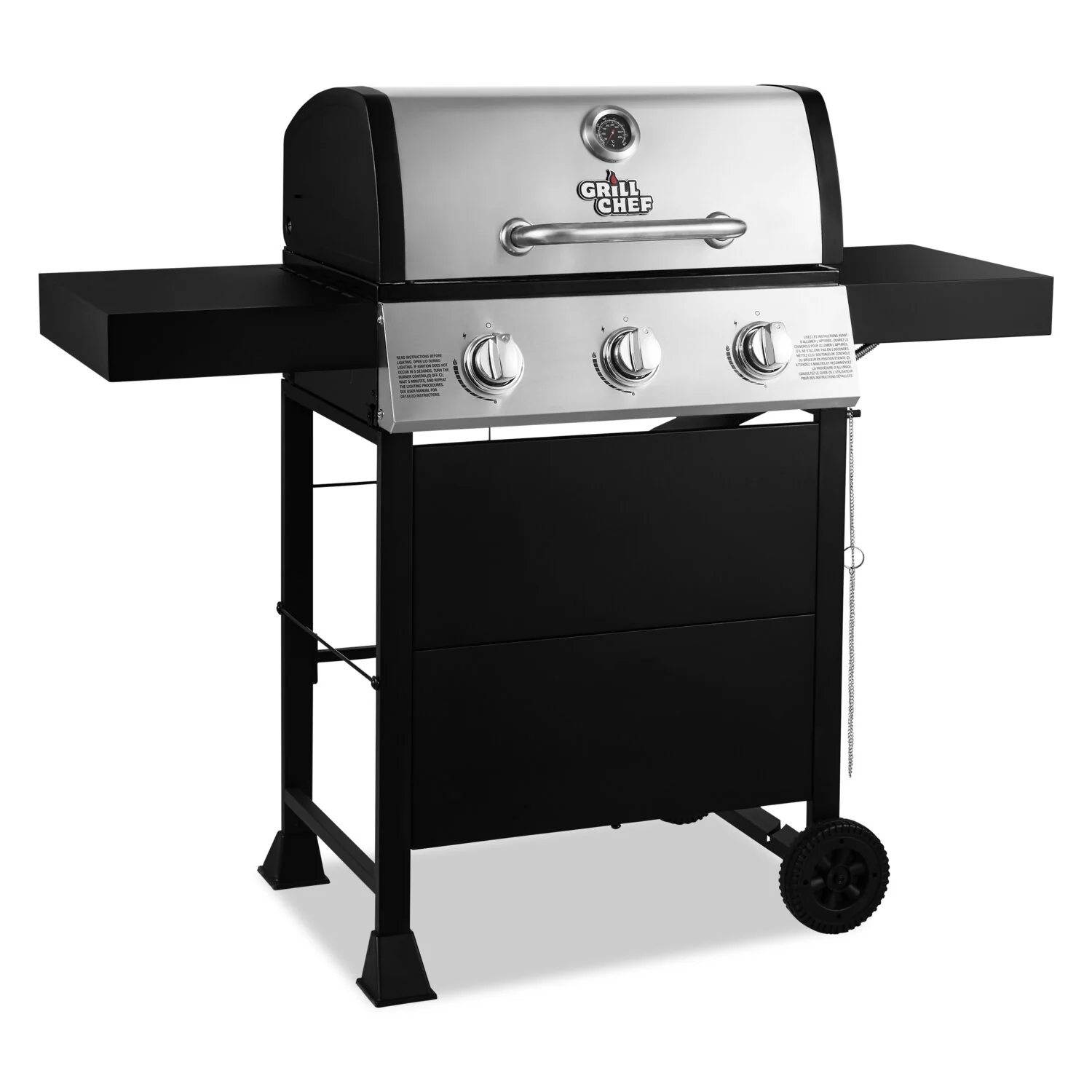 Grill Chef 36,000-BTU Propane Gas Barbeque - GCB371SNP - Image 2