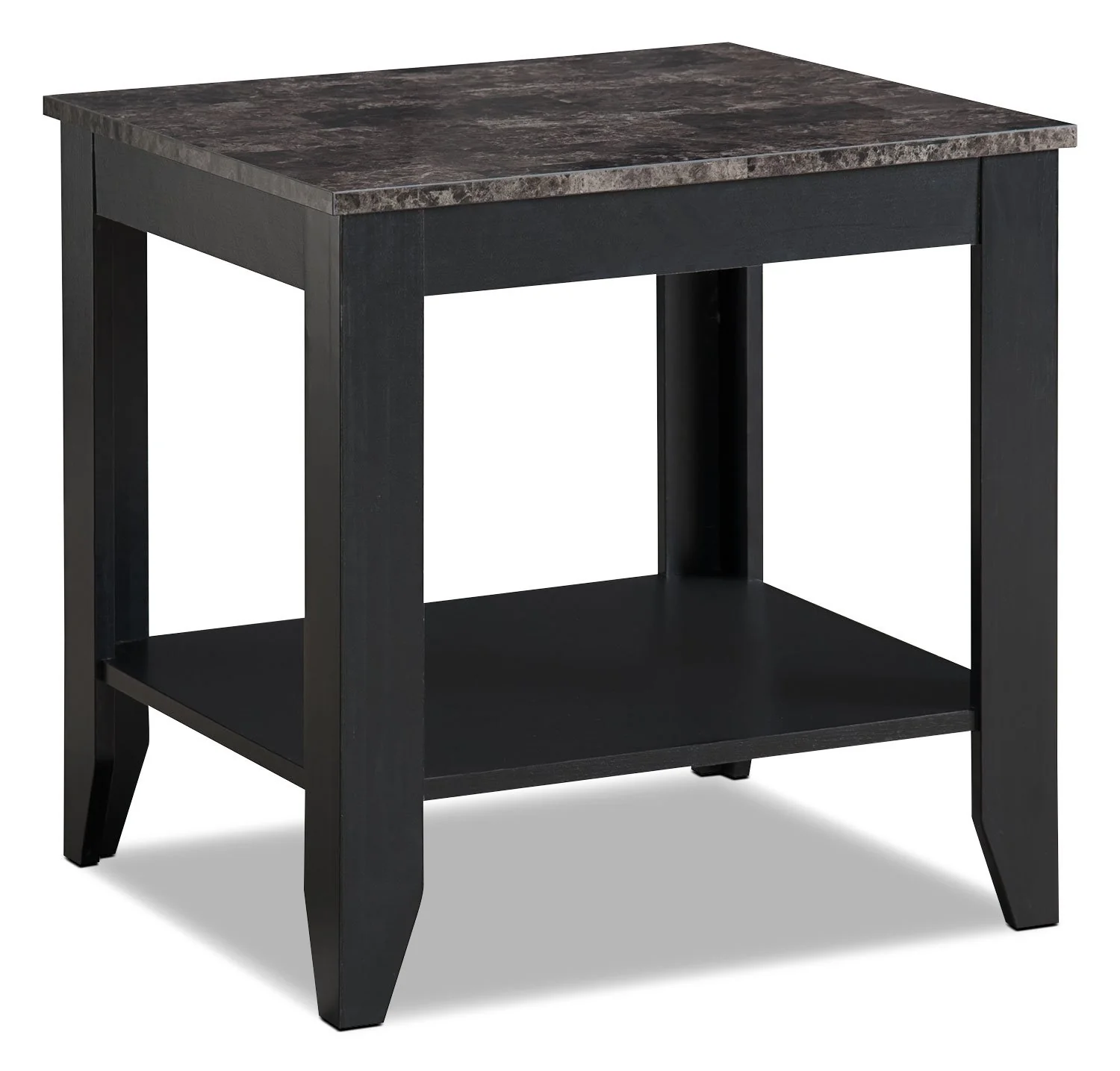 Hadleigh 3-Piece Coffee and Two End Tables Package - Black - Image 5