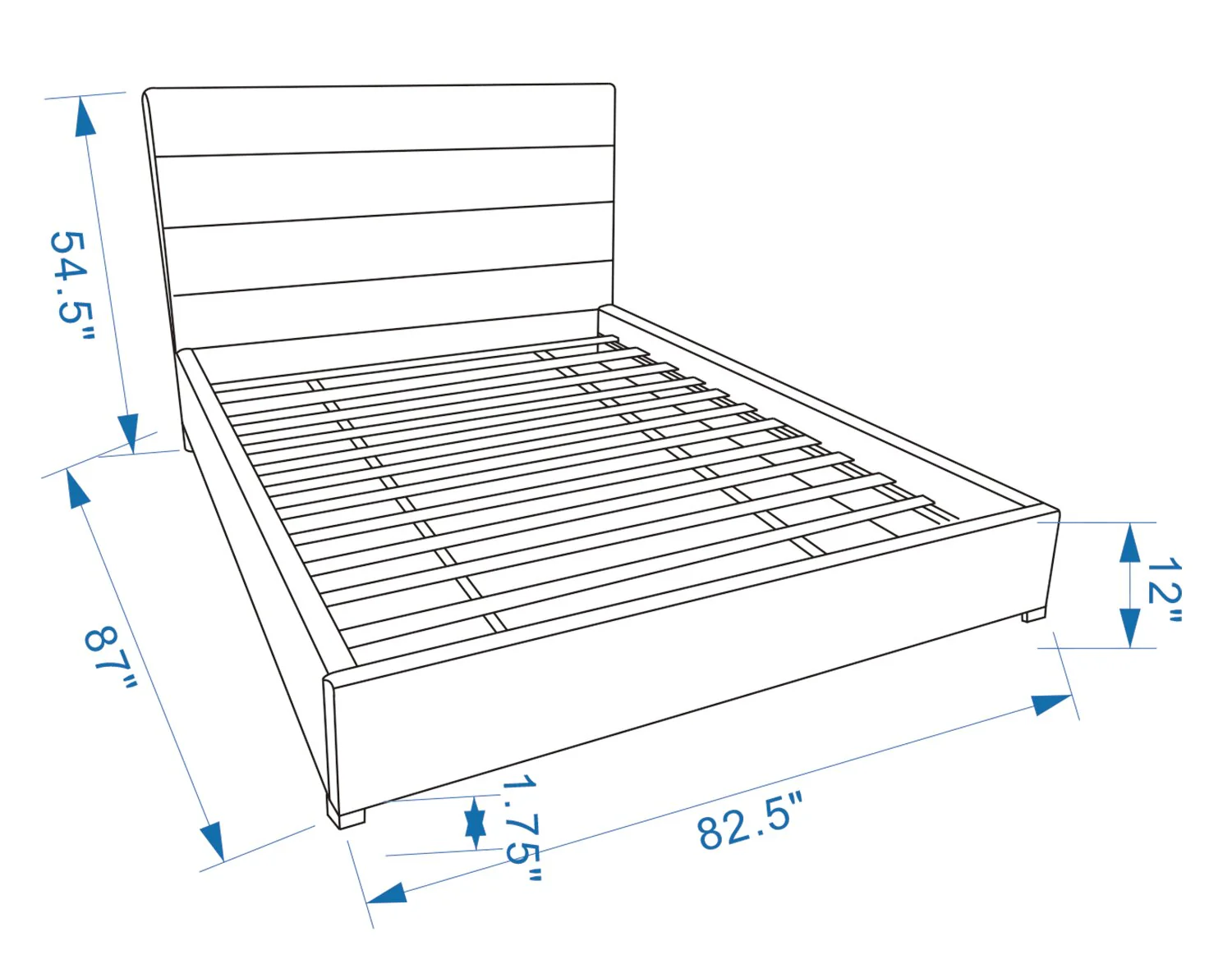 Hephia King Platform Bed - Image 7