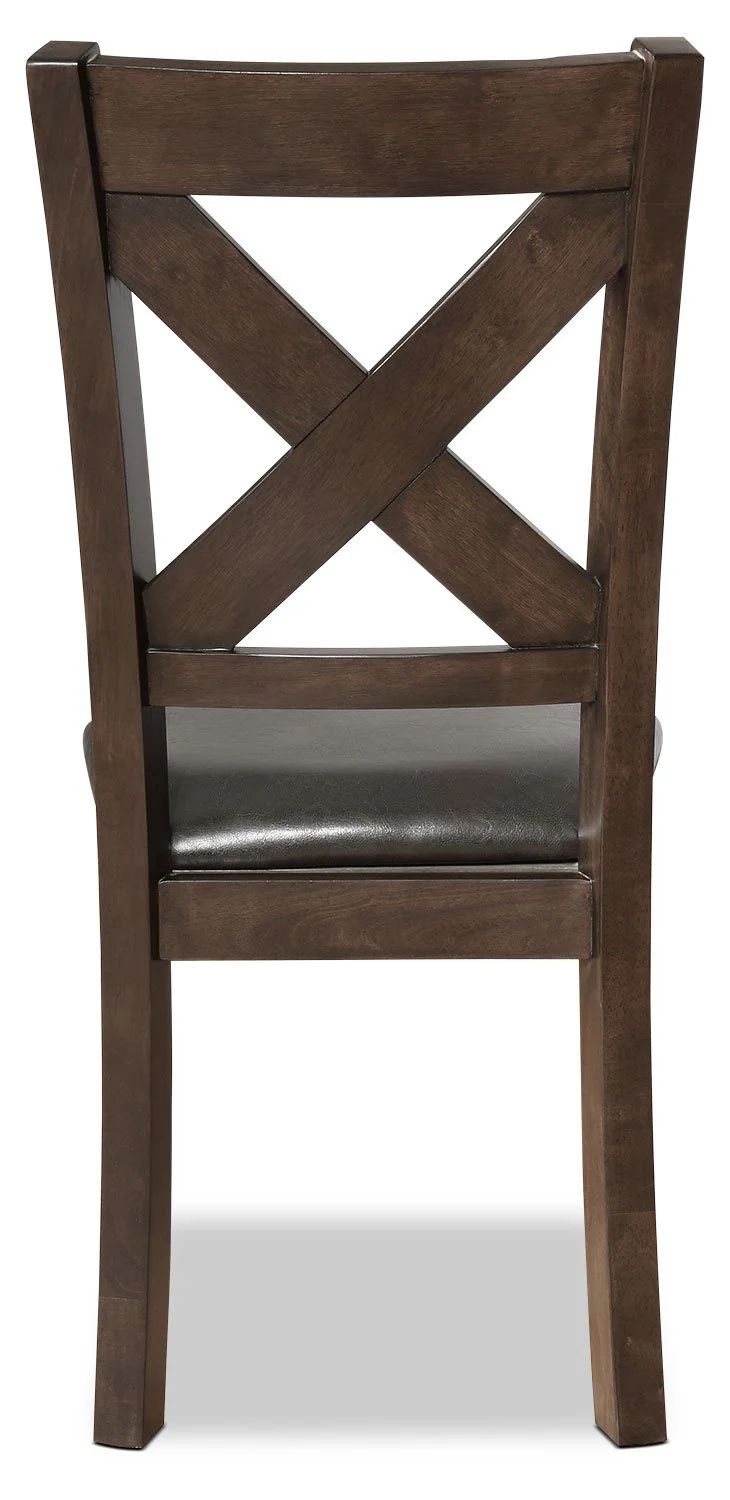 Hesparia Dining Chair - Brown - Image 4